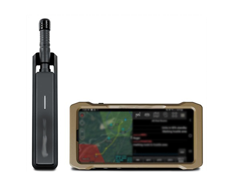Wireless Mesh Network Radio and Android Tactical Assault Kits (ATAK).