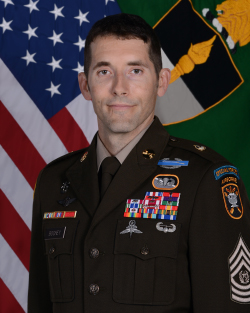 Command Sergeant Major Jeffrey M. Bochey USAJFKSWCS Command Sergeant Major