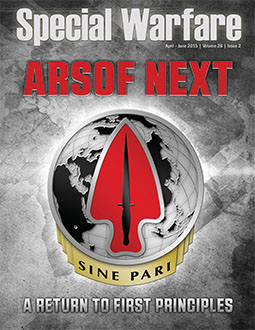 Special Warfare - ARSOF NEXT