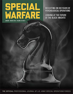 Special Warfare - PSYOP Issue