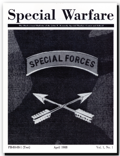 Special Warfare Journal Vol 01 No1 1988