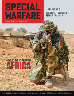 Special Warfare - Army Special Operations in Africa
