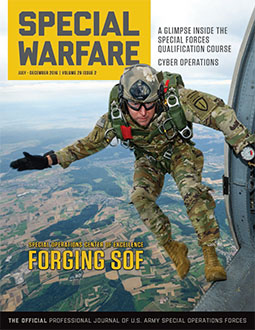 Special Warfare - Forging SOF
