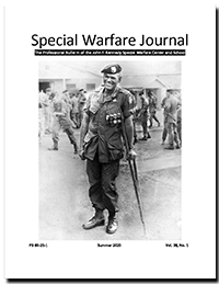 Special Warfare Journal Vol 38 No1 2025