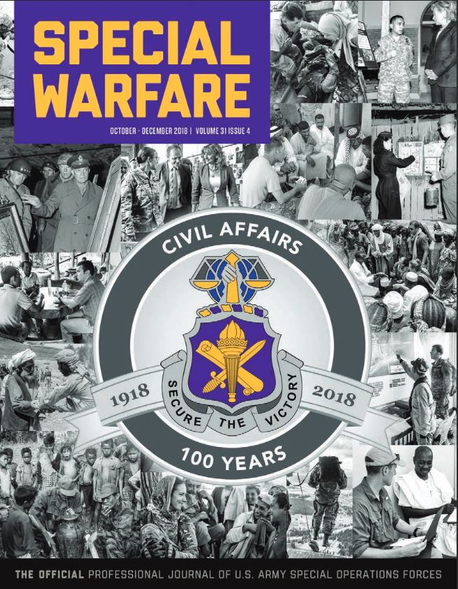 Special Warfare - Civil Affairs Issue